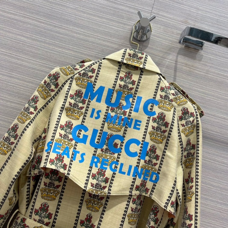 Trend Coat Gucci Music Is Mine Ss2022