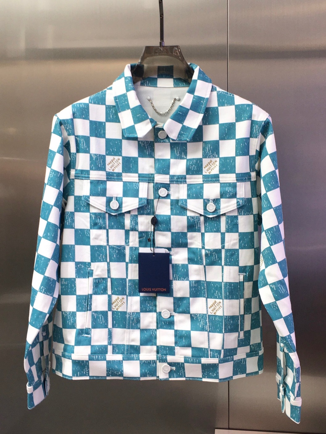 Damier Denim Trucker Lv Jacket Ss2022