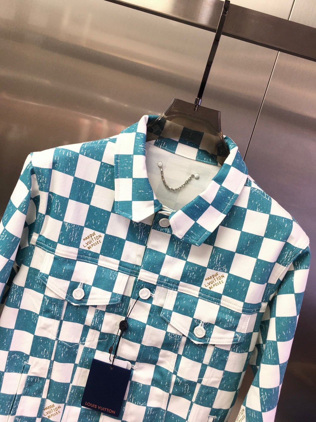Damier Denim Trucker Lv Jacket Ss2022