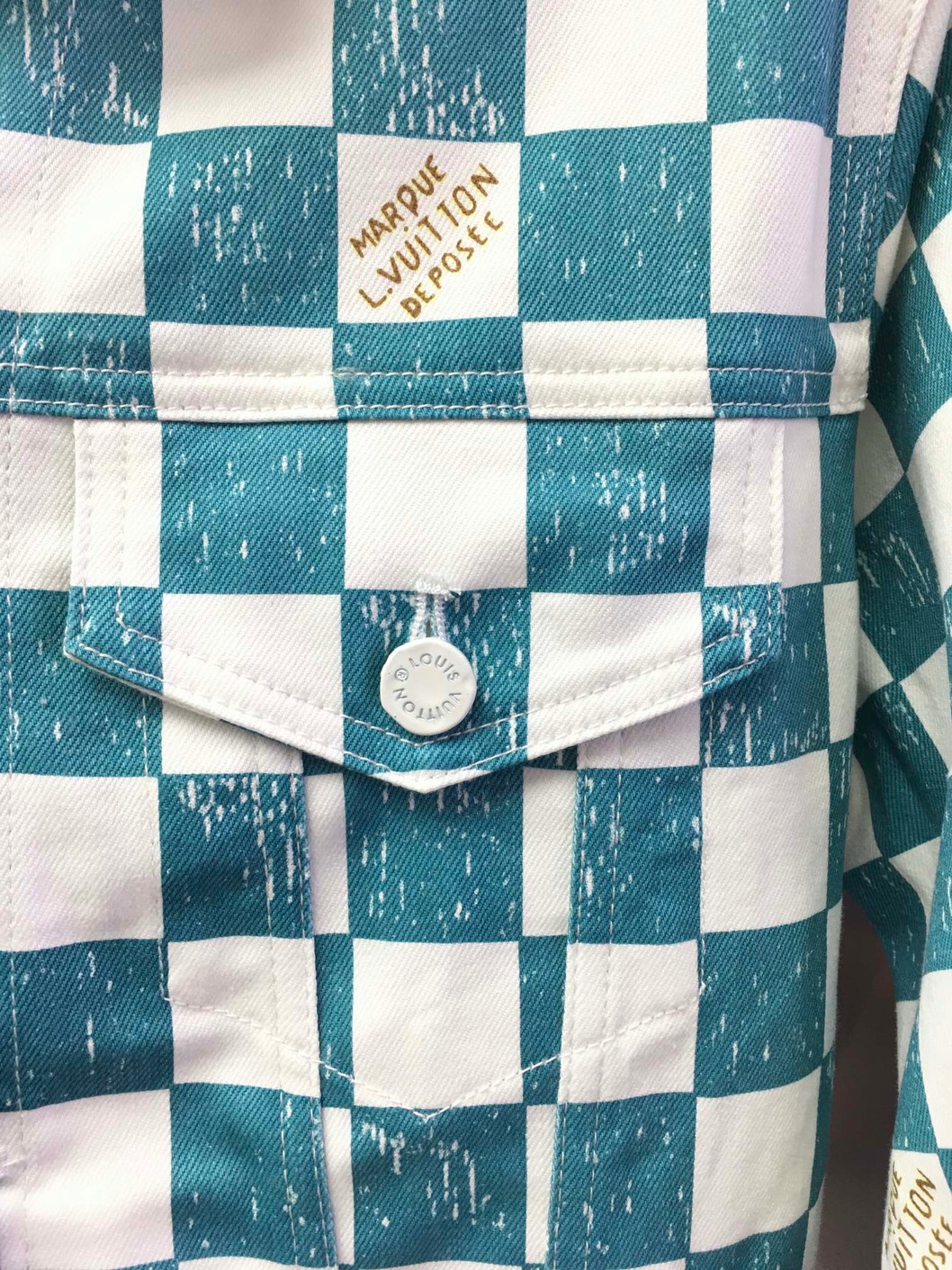 Damier Denim Trucker Lv Jacket Ss2022