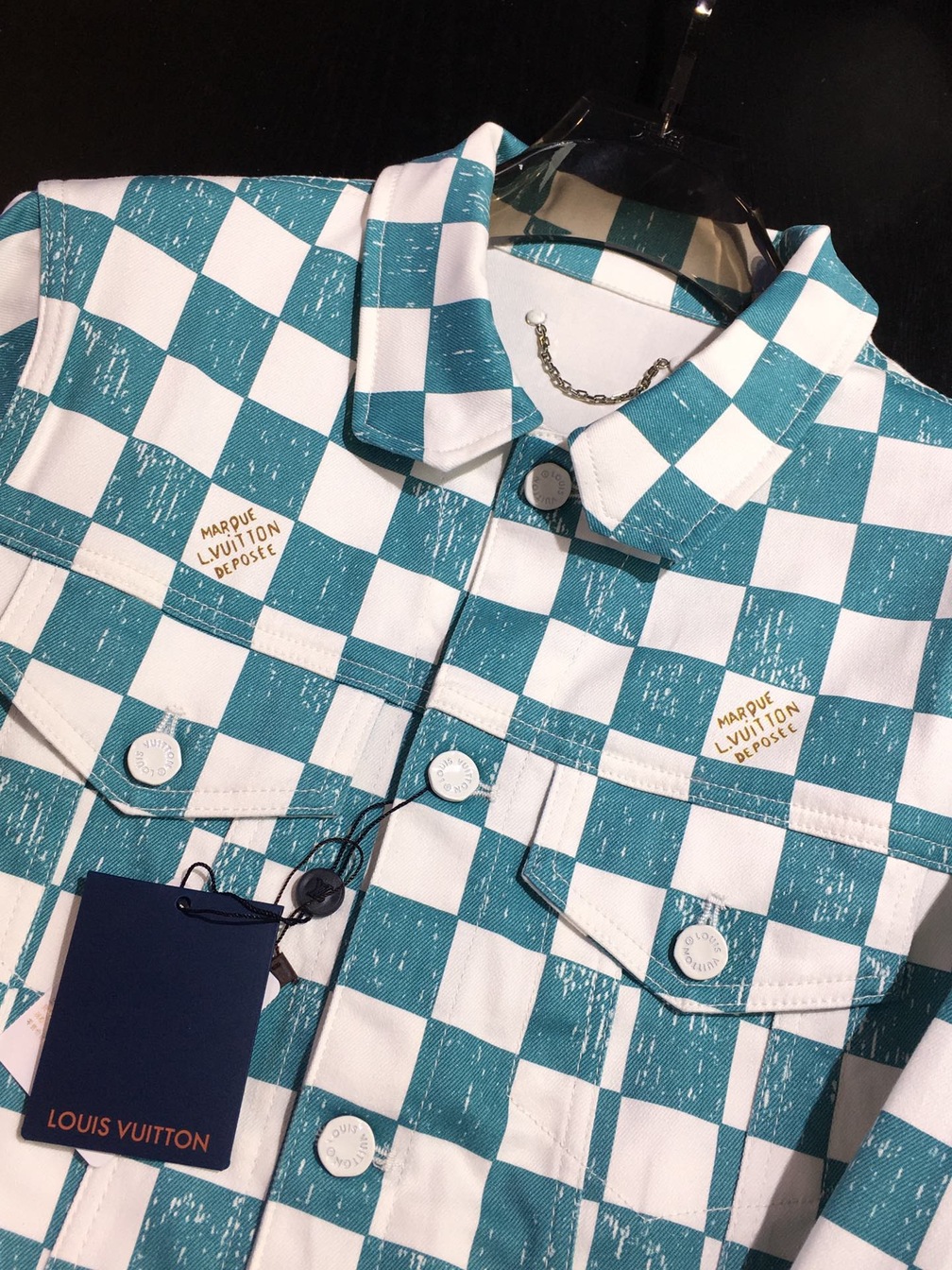 Damier Denim Trucker Lv Jacket Ss2022