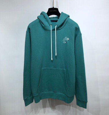 Hoodie Lv Embroidered Signature Ss2022