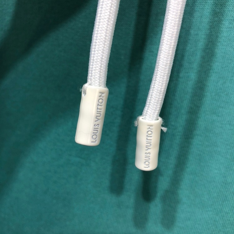 Hoodie Lv Embroidered Signature Ss2022