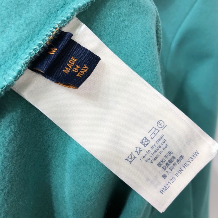 Hoodie Lv Embroidered Signature Ss2022