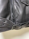 Jacket Leather Lv Biker Ss2022