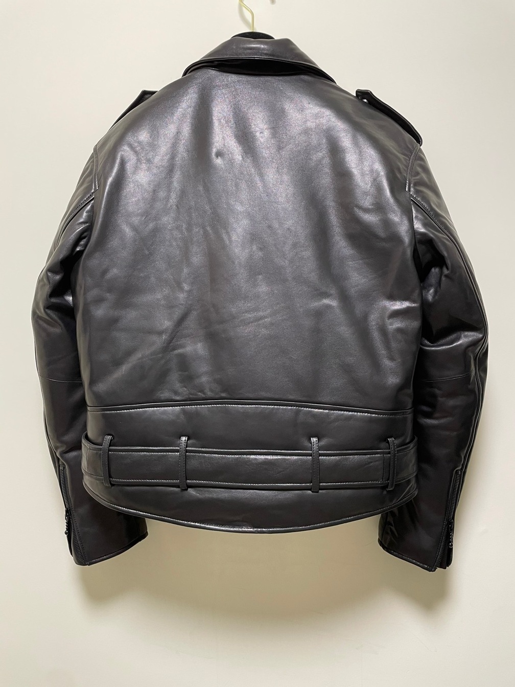 Jacket Leather Lv Biker Ss2022