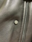Jacket Leather Lv Biker Ss2022