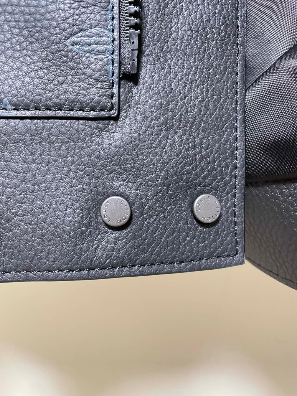 Jacket Leather Lv Ss2022