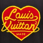 Lv Intarsia Jacquard Heart Crewneck Ss2022