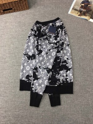 Shirt Len Lv Loang Den Xam Ss2022