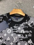 Shirt Len Lv Loang Den Xam Ss2022