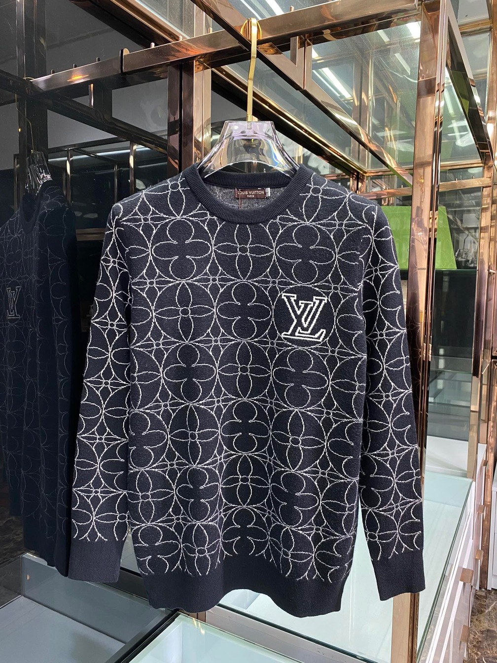 Sweaters Len Lv Hoa Tiet Hoa 4 Canh Den