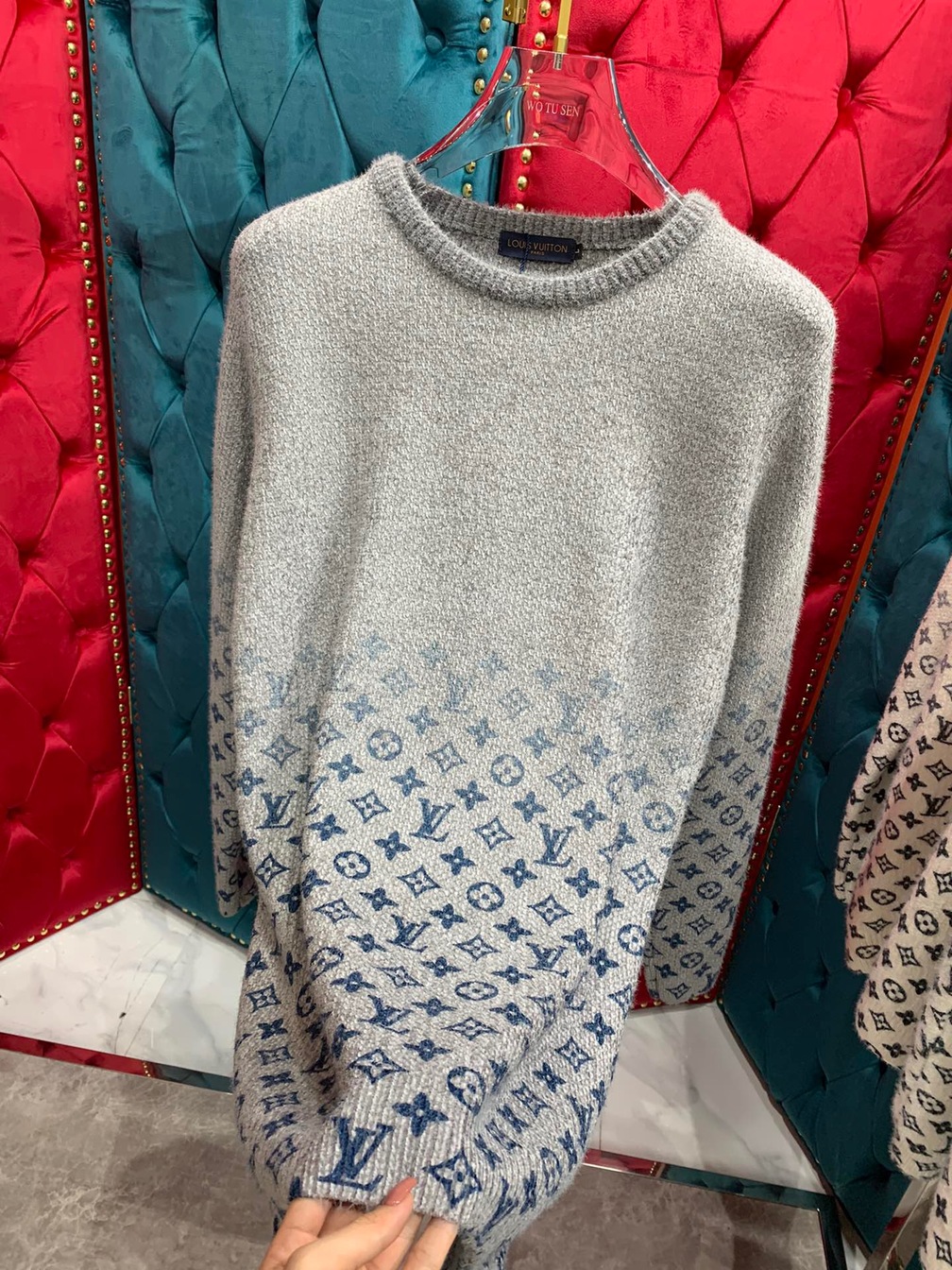 Sweaters Len Lv Hoa Tiet Logo Than Ao