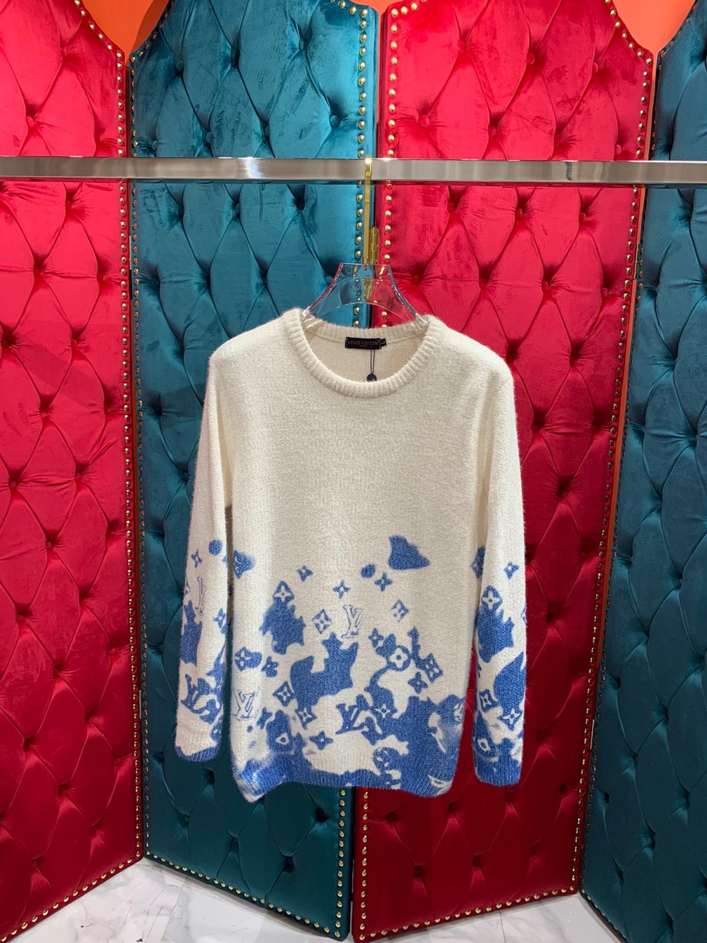 Sweaters Len Lv Hoa Tiet Than Ao Loang