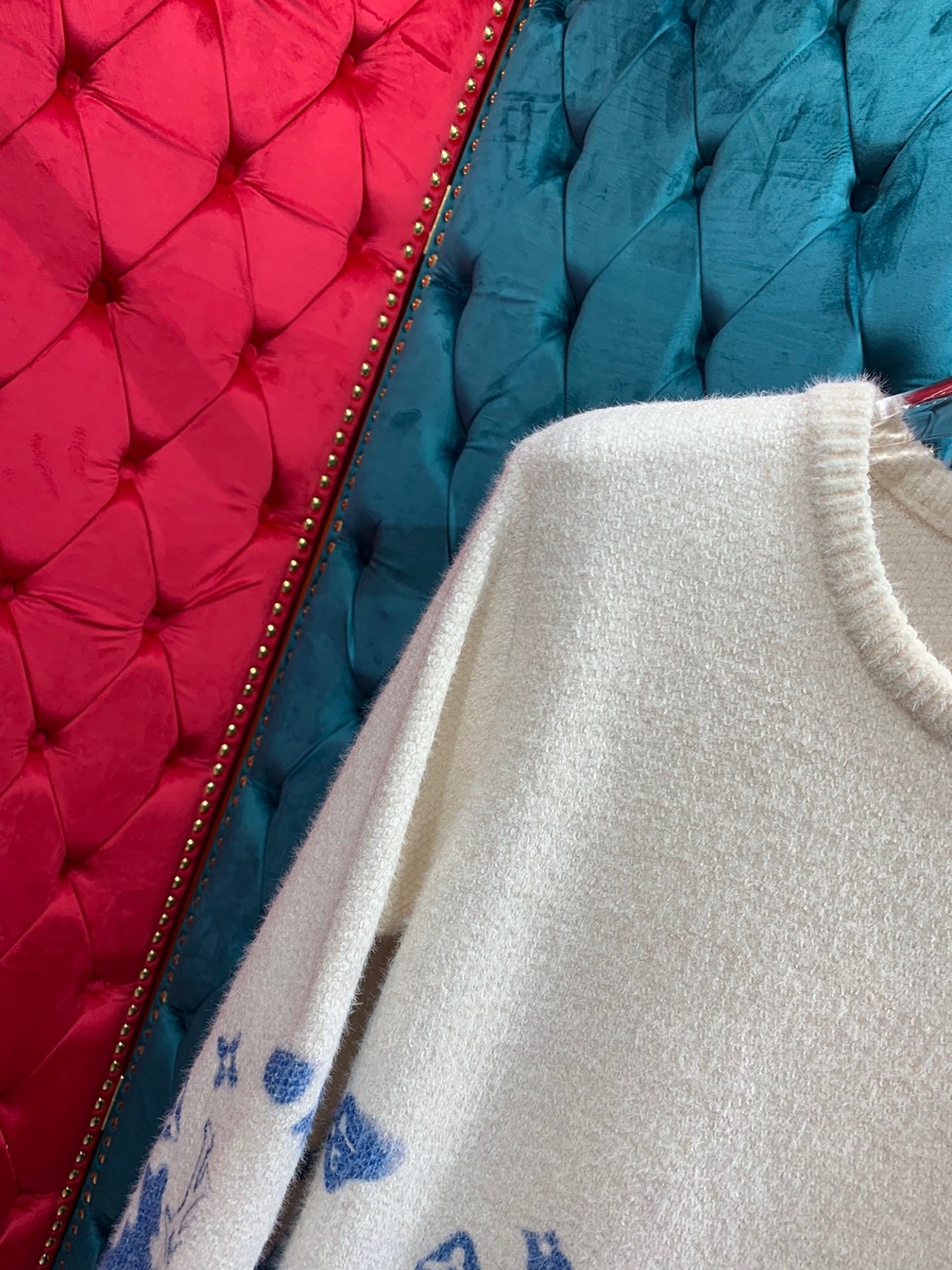 Sweaters Len Lv Hoa Tiet Than Ao Loang
