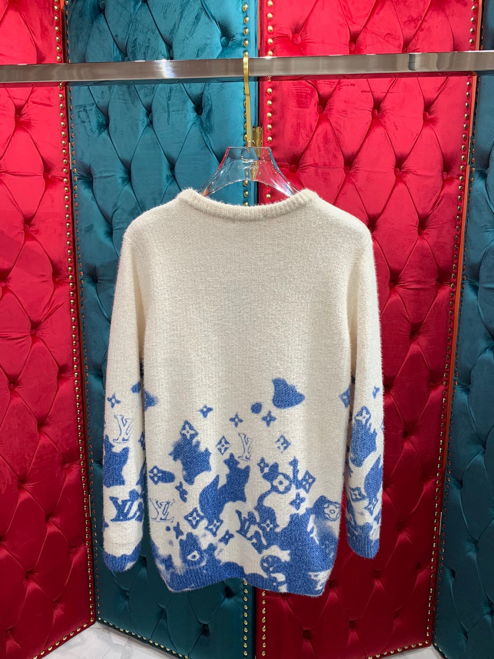 Sweaters Len Lv Hoa Tiet Than Ao Loang