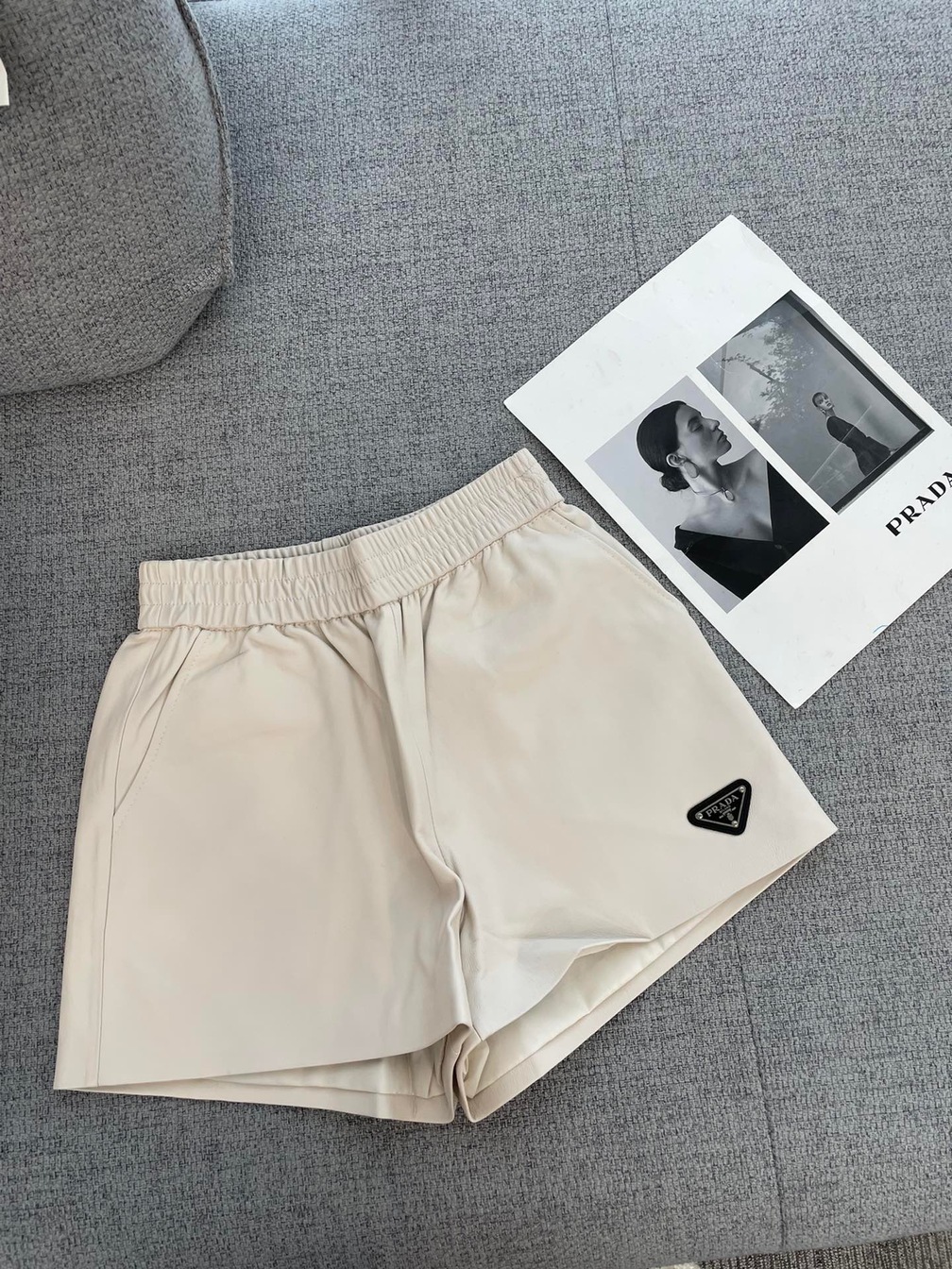 Prada Short Leather Woman Ss2022