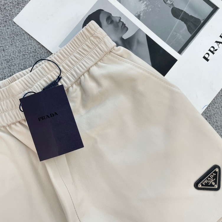 Prada Short Leather Woman Ss2022