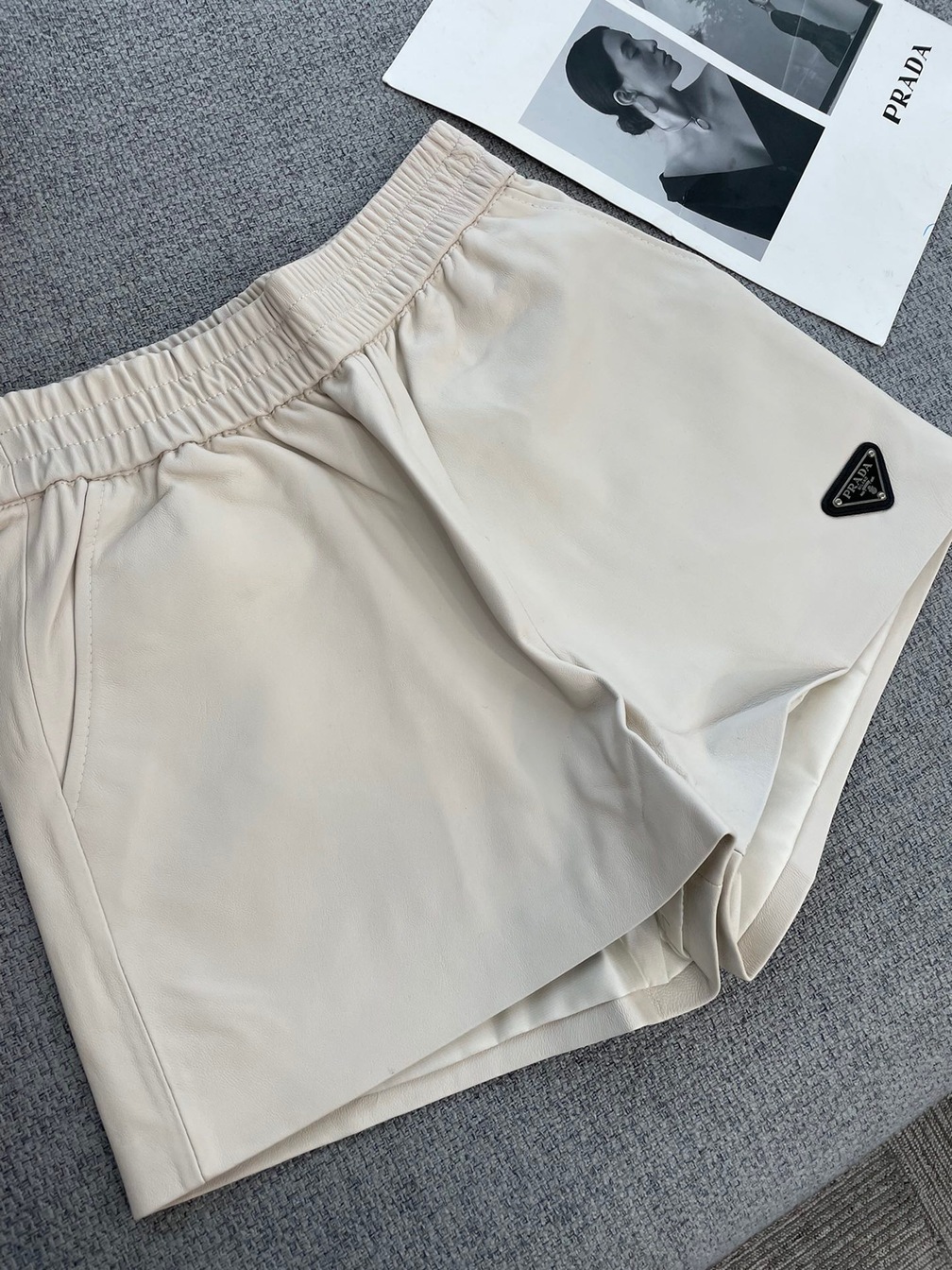 Prada Short Leather Woman Ss2022