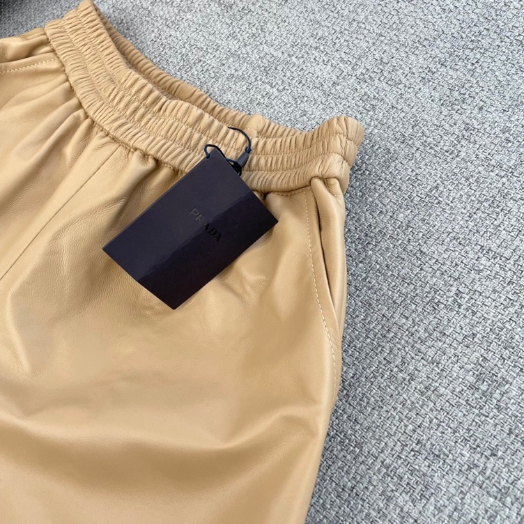 Prada Short Leather Woman Ss2022