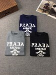 Sweaters Len Prada Logo Mat Truoc