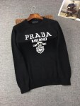 Sweaters Len Prada Logo Mat Truoc