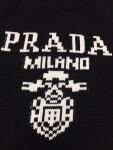 Sweaters Len Prada Logo Mat Truoc