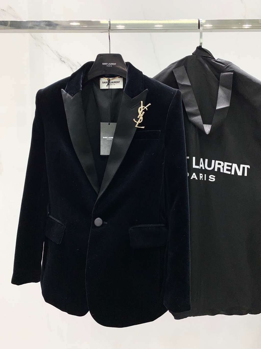 Ysl Vest Felt Cloth Ss2022