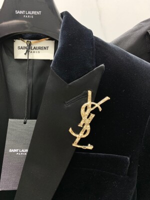 Ysl Vest Felt Cloth Ss2022
