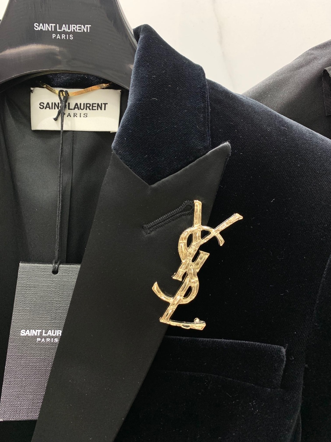 Ysl Vest Felt Cloth Ss2022