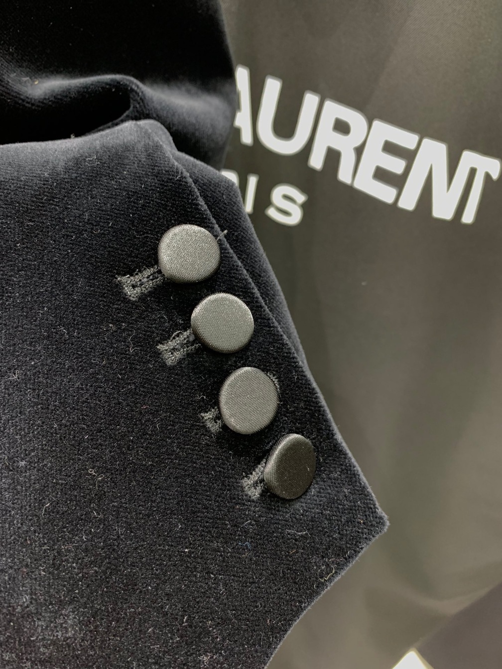 Ysl Vest Felt Cloth Ss2022