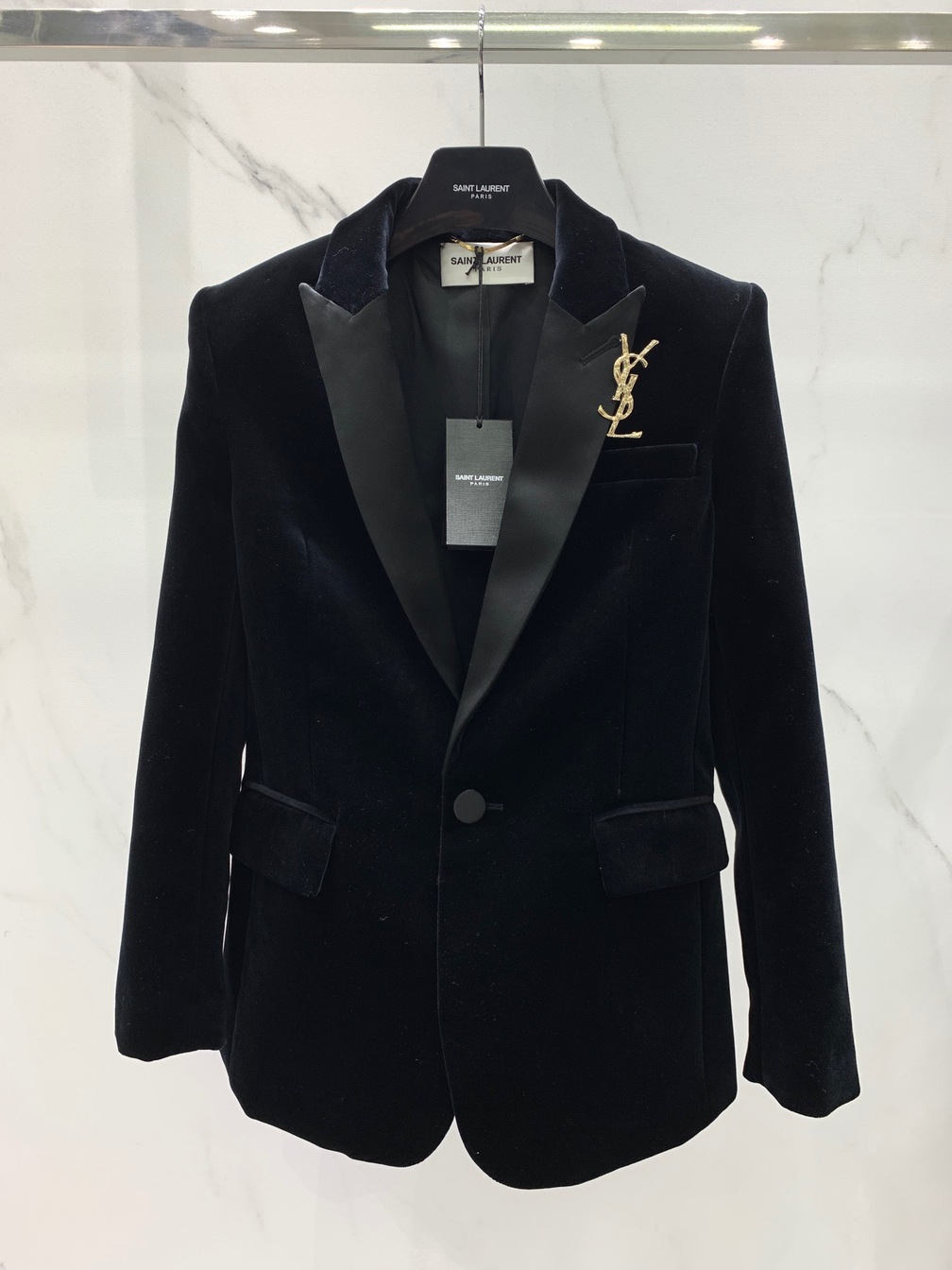 Ysl Vest Felt Cloth Ss2022