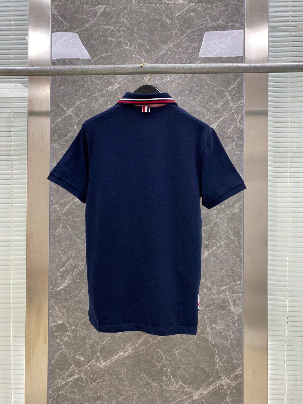 Polo Thom Co Do Xanh