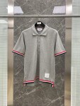 Polo Thom Soc Do Xanh Duoi Tay