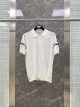 Polo Thom Soc Do Xanh Giua Tay