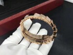 Bulgari Serpenti Demi Pave Diamond One Coil Bracelet