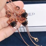 Bvlgari Bzero1 Soft Bracelet 18k Rose Gold With Black Ceramic