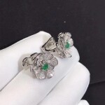 Bvlgari Serpenti Bracelet Set With Rubellite Eyes And Diamond