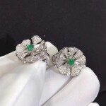Bvlgari Serpenti Bracelet Set With Rubellite Eyes And Diamond