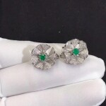 Bvlgari Serpenti Bracelet Set With Rubellite Eyes And Diamond