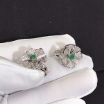Bvlgari Serpenti Bracelet Set With Rubellite Eyes And Diamond