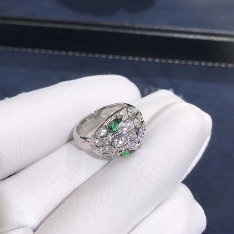 Bvlgari Serpenti Ring In Solid