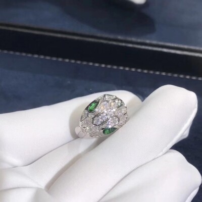 Bvlgari Serpenti Ring In Solid
