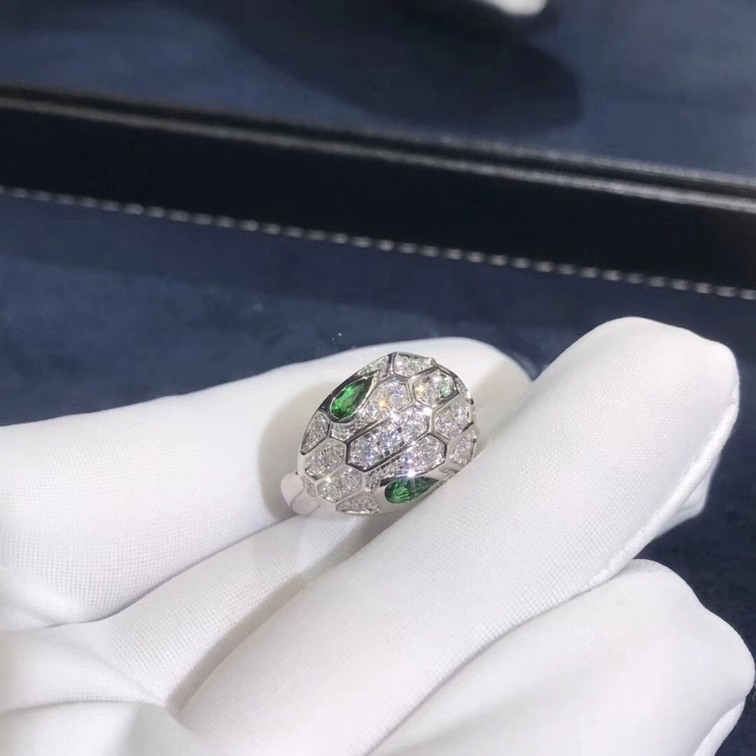 Bvlgari Serpenti Ring In Solid