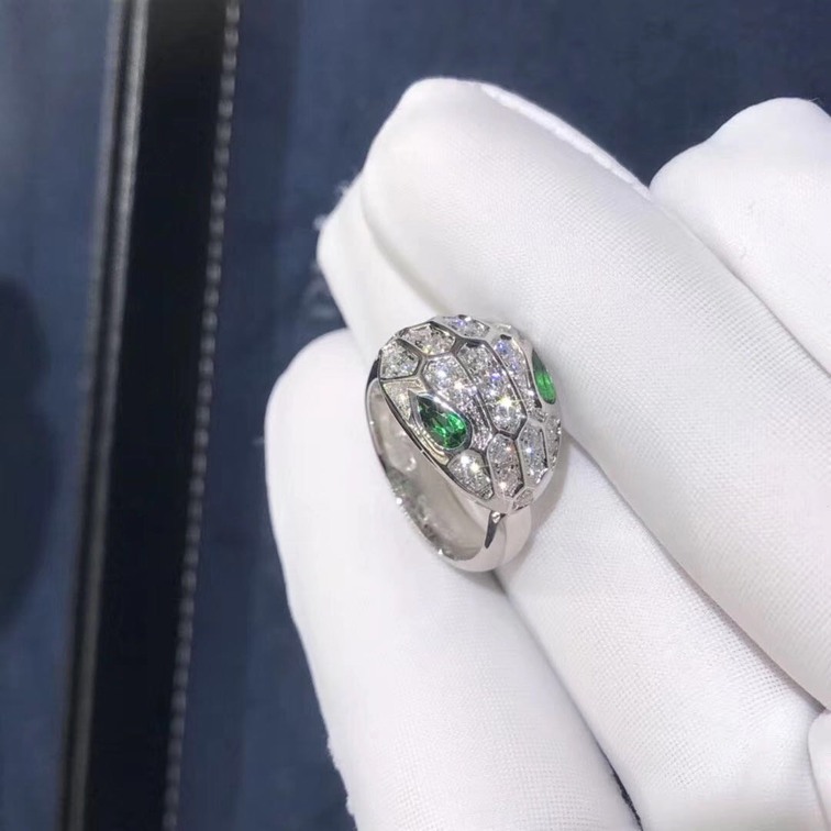 Bvlgari Serpenti Ring In Solid
