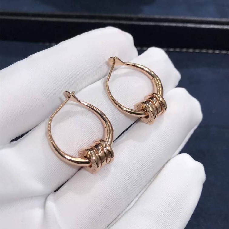 Custom Made Bvlgari Bzero1 Hoop Earrings