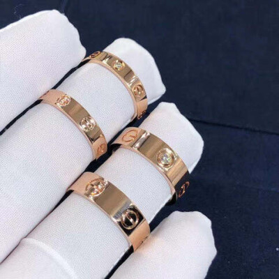 Cartier 18k Rose Gold 36mm Love Wedding Band Ring