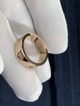 Cartier 18k Rose Gold 36mm Love Wedding Band Ring