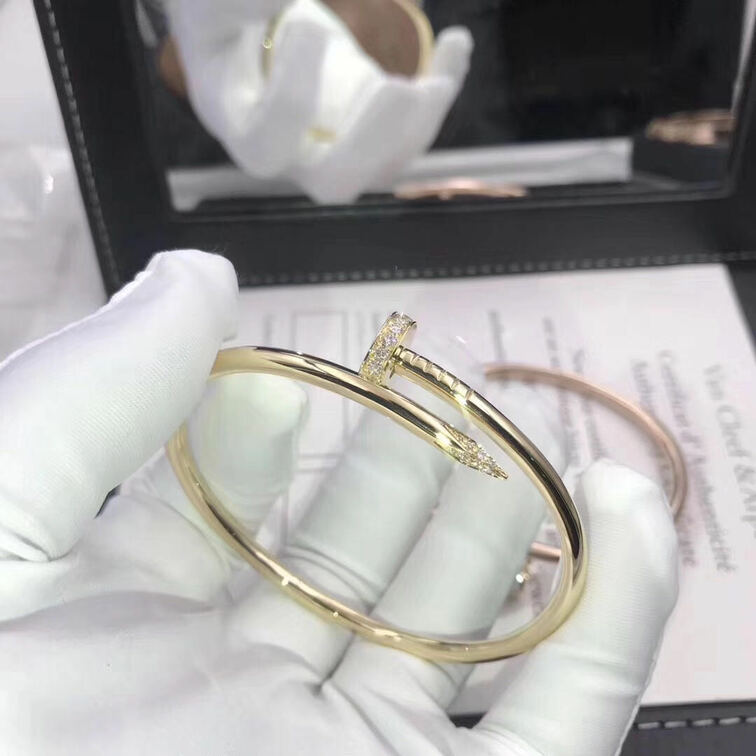 Cartier Juste Un Clou Bracelet Set With Diamonds