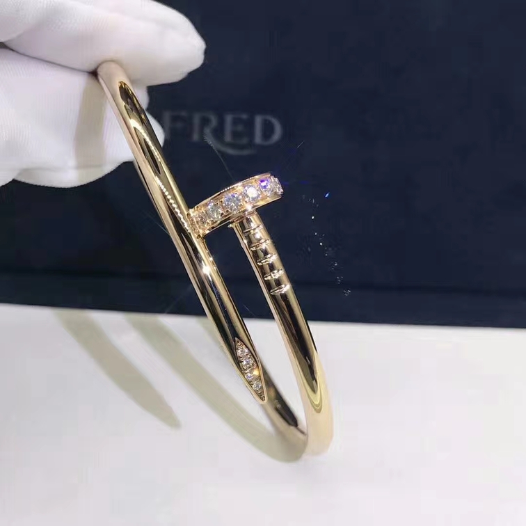 Cartier Juste Un Clou Bracelet Set With Diamonds